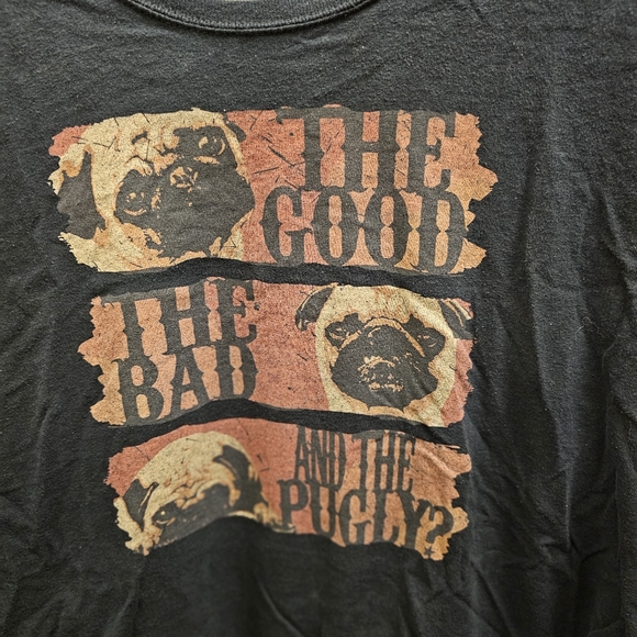 Pug T-Shirt Women's Size XL - Picture 2 of 3